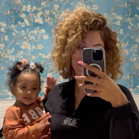 Amriah Dyme is raising her daughter as a single mother.